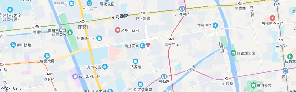 苏州彩虹新村东_公交站地图_苏州公交_妙搜公交查询2025