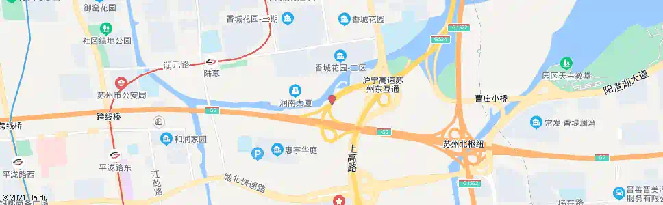 苏州安定互通_公交站地图_苏州公交_妙搜公交查询2025