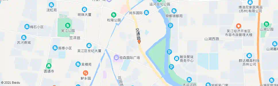 苏州交通路垂虹路东_公交站地图_苏州公交_妙搜公交查询2025