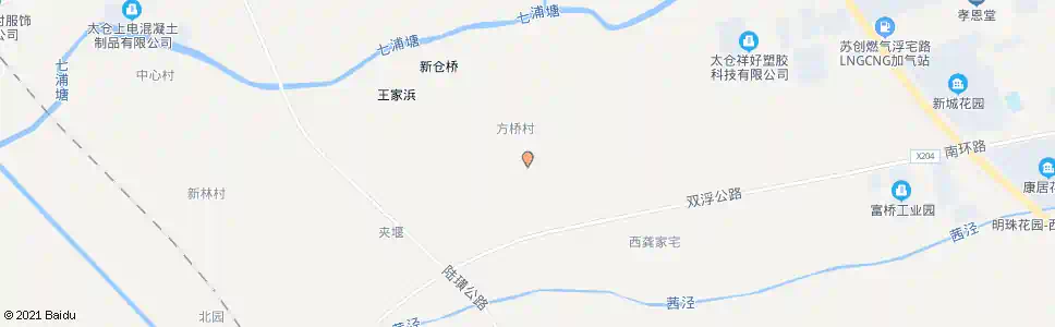 苏州方桥村_公交站地图_苏州公交_妙搜公交查询2025