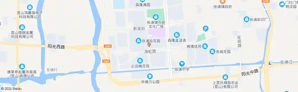 苏州通湖路海虹路_公交站地图_苏州公交_妙搜公交查询2025