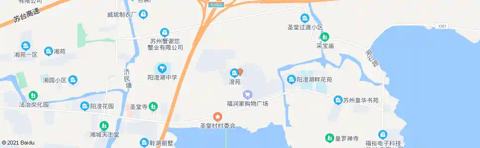 苏州澄苑一区_公交站地图_苏州公交_妙搜公交查询2025
