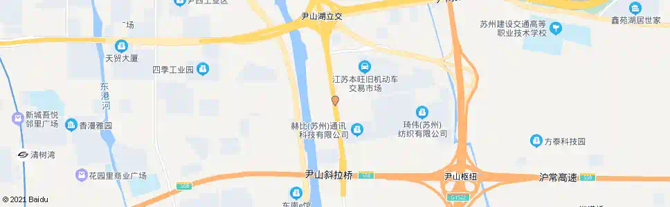 苏州尹中南路民丰路北_公交站地图_苏州公交_妙搜公交查询2025