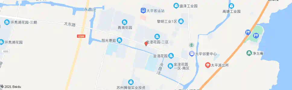 苏州金澄天地_公交站地图_苏州公交_妙搜公交查询2025