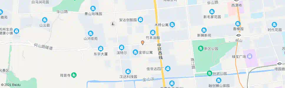 苏州新区外企服务区_公交站地图_苏州公交_妙搜公交查询2025