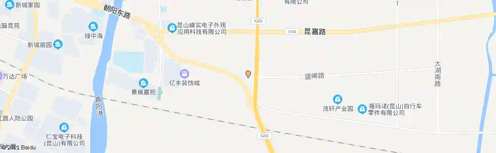 苏州黄浦江路盛晞路_公交站地图_苏州公交_妙搜公交查询2025