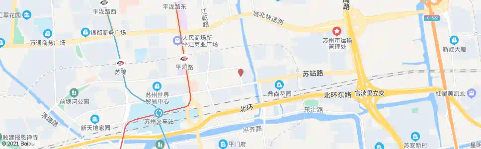 苏州锦宙桥_公交站地图_苏州公交_妙搜公交查询2025