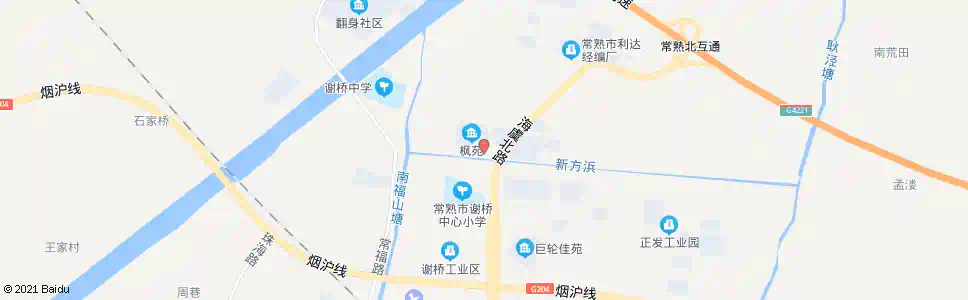 苏州谢桥首末站_公交站地图_苏州公交_妙搜公交查询2025