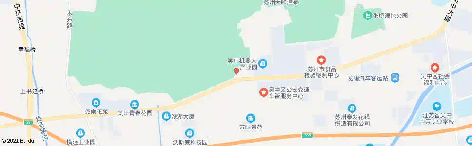 苏州旺山村口_公交站地图_苏州公交_妙搜公交查询2025