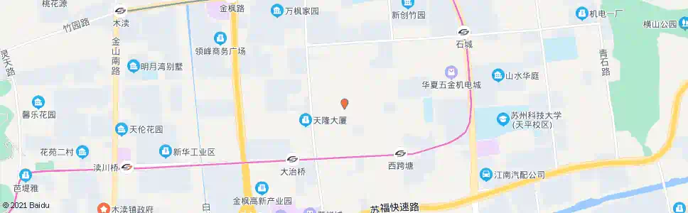 苏州枫江集宿_公交站地图_苏州公交_妙搜公交查询2025