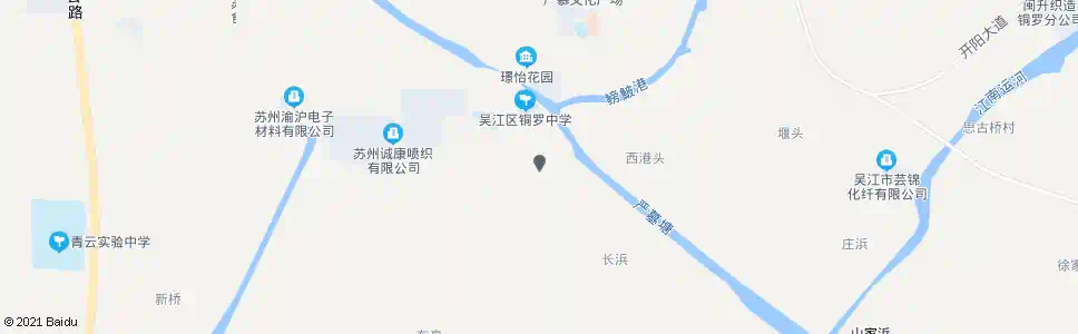 苏州严慕村_公交站地图_苏州公交_妙搜公交查询2025