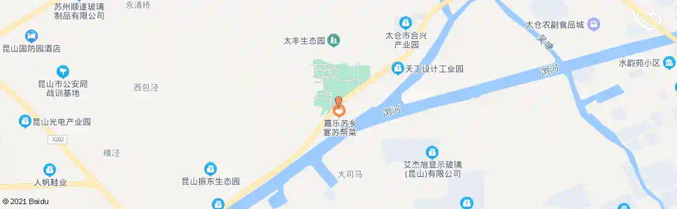 苏州西庐园_公交站地图_苏州公交_妙搜公交查询2025