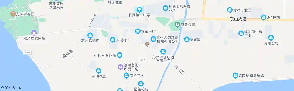 苏州临湖商业街_公交站地图_苏州公交_妙搜公交查询2025