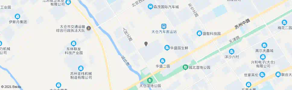 苏州城北花园北门_公交站地图_苏州公交_妙搜公交查询2025