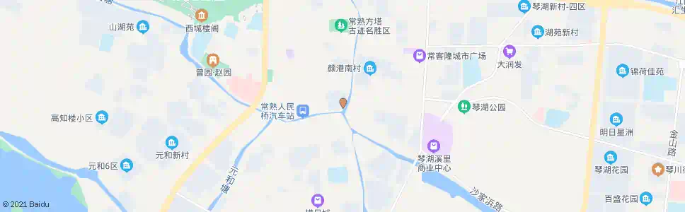 苏州琴川家园_公交站地图_苏州公交_妙搜公交查询2025