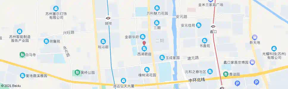 苏州玉成家园_公交站地图_苏州公交_妙搜公交查询2025