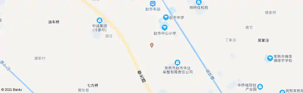 苏州赵市村警务站_公交站地图_苏州公交_妙搜公交查询2025