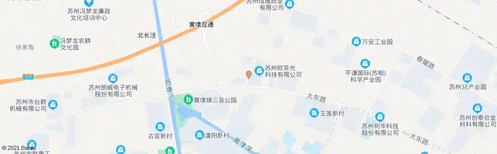 苏州康阳路太东路北_公交站地图_苏州公交_妙搜公交查询2025