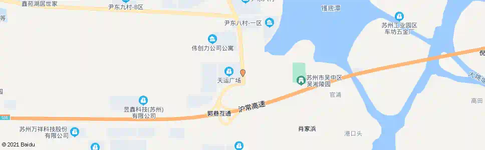 苏州官浦村_公交站地图_苏州公交_妙搜公交查询2025