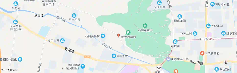 苏州穹灵路兵营_公交站地图_苏州公交_妙搜公交查询2025