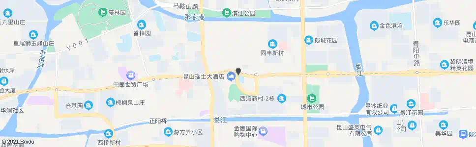 苏州昆山电视台_公交站地图_苏州公交_妙搜公交查询2025