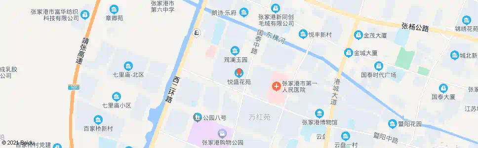 苏州悦盛花苑_公交站地图_苏州公交_妙搜公交查询2025