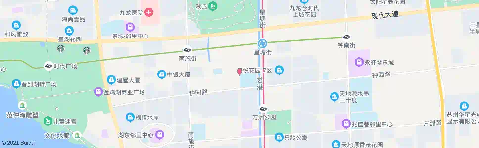 苏州星洲学校_公交站地图_苏州公交_妙搜公交查询2025