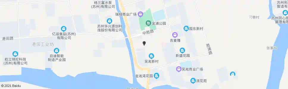 苏州振胜桥南(南行)_公交站地图_苏州公交_妙搜公交查询2025