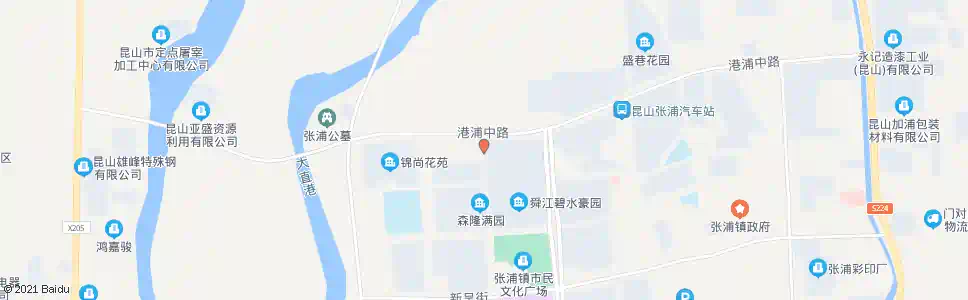 苏州通湖路港浦路_公交站地图_苏州公交_妙搜公交查询2025