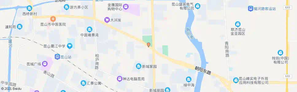 苏州长江路朝阳路_公交站地图_苏州公交_妙搜公交查询2025