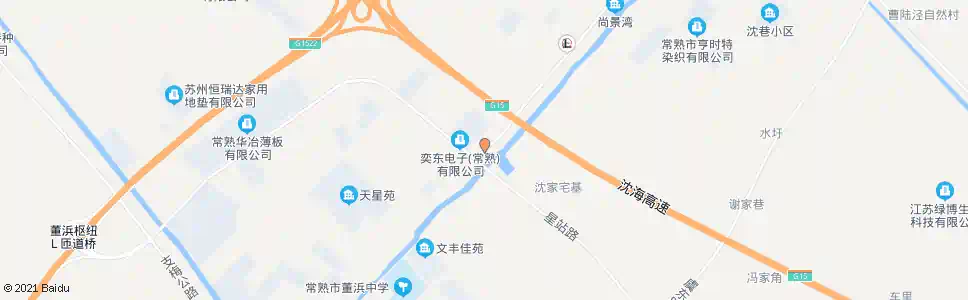 苏州董浜国土局_公交站地图_苏州公交_妙搜公交查询2025