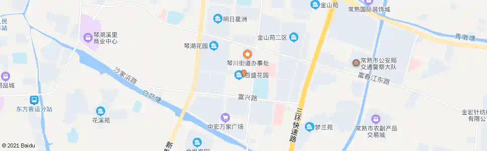 苏州百盛花园北区_公交站地图_苏州公交_妙搜公交查询2025