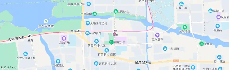 苏州斜塘老街区西_公交站地图_苏州公交_妙搜公交查询2025