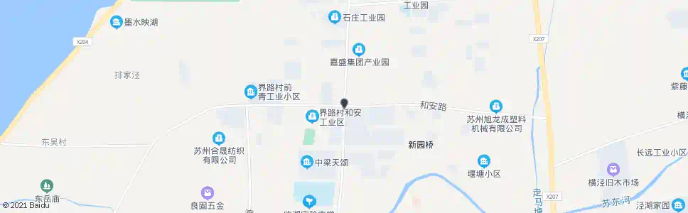 苏州和安路_公交站地图_苏州公交_妙搜公交查询2025