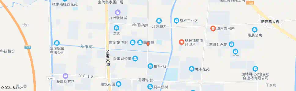 苏州棋杆花苑_公交站地图_苏州公交_妙搜公交查询2025