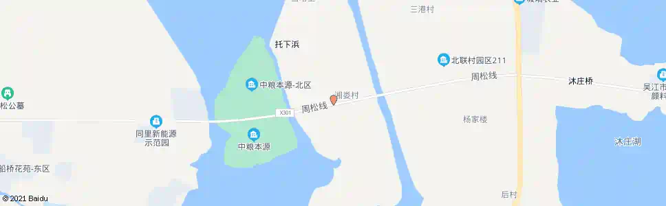 苏州湘溇路口_公交站地图_苏州公交_妙搜公交查询2025