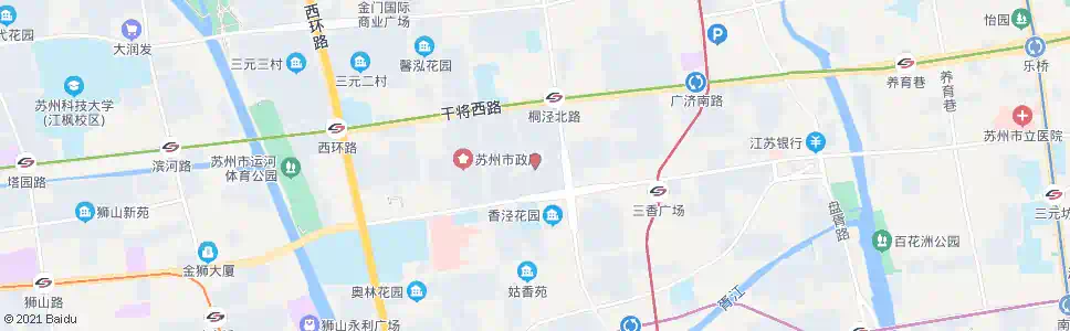 苏州金阊菜场_公交站地图_苏州公交_妙搜公交查询2025
