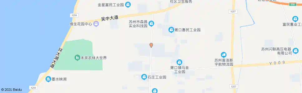 苏州浦庄工业园_公交站地图_苏州公交_妙搜公交查询2025