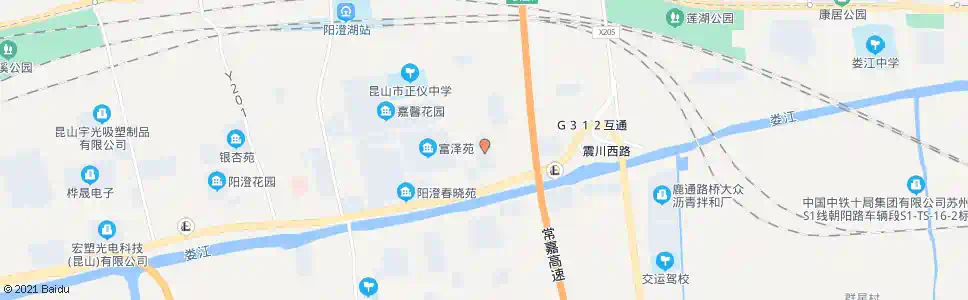 苏州城际雅苑首末站_公交站地图_苏州公交_妙搜公交查询2025