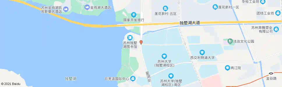 苏州独墅湖图书馆_公交站地图_苏州公交_妙搜公交查询2025