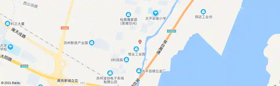 苏州金裕路聚金村_公交站地图_苏州公交_妙搜公交查询2025