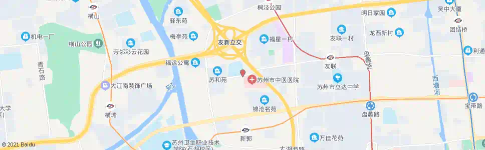 苏州吴中西路_公交站地图_苏州公交_妙搜公交查询2025
