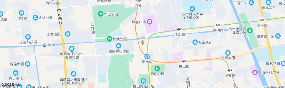 苏州客运西站南_公交站地图_苏州公交_妙搜公交查询2025