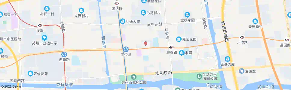 苏州中南雅苑_公交站地图_苏州公交_妙搜公交查询2025