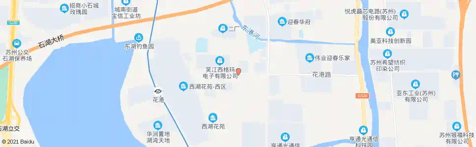 苏州吉立电子_公交站地图_苏州公交_妙搜公交查询2025
