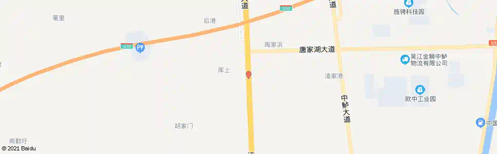 苏州唐家湖_公交站地图_苏州公交_妙搜公交查询2025