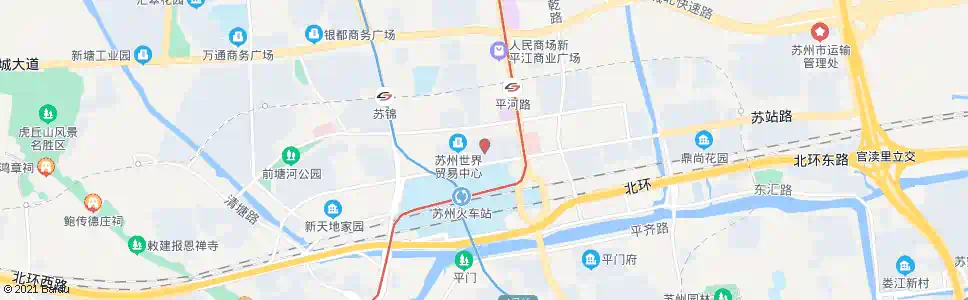 苏州苏州婚纱城_公交站地图_苏州公交_妙搜公交查询2025