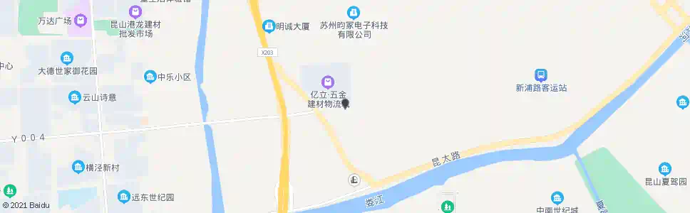 苏州亿立物流园_公交站地图_苏州公交_妙搜公交查询2025