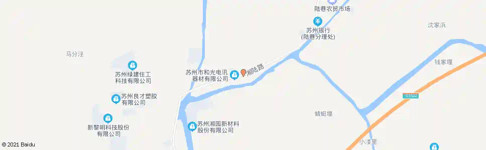 苏州南塘村西_公交站地图_苏州公交_妙搜公交查询2025