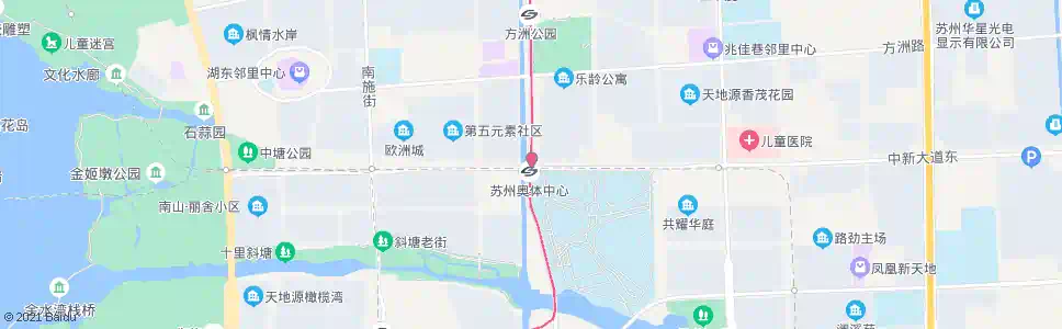 苏州中新大道东星塘街_公交站地图_苏州公交_妙搜公交查询2025